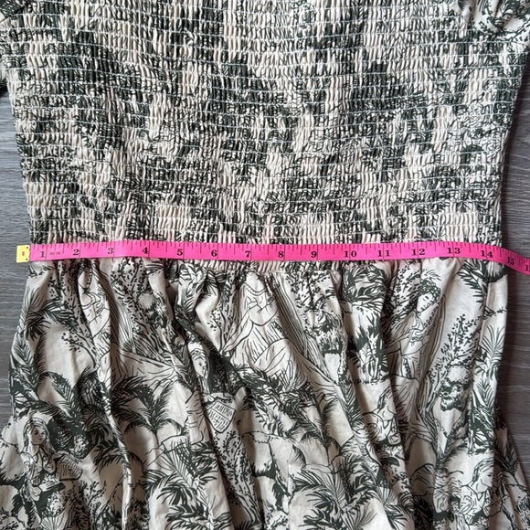 PARAISO BY STACY OLIVE GREEN PSALMS 92 DRESS LARGE - Picture 11 of 13